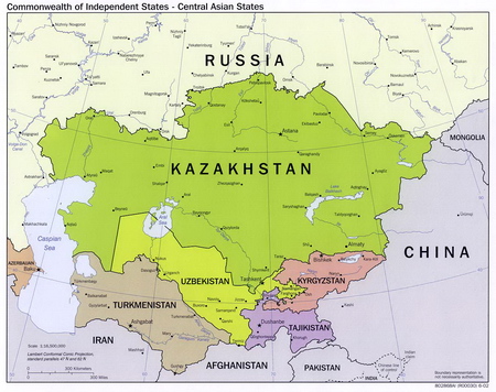 Central Asia Kazakhstan Uzbekistan Turkmenistan Kyrgyz Tajikistan